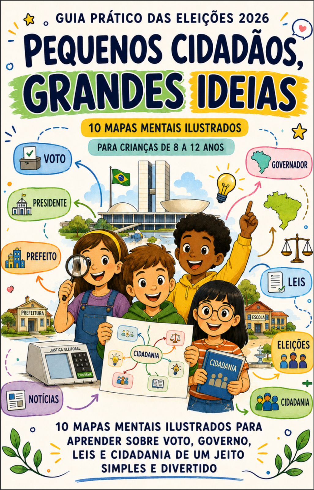 Capa do PDF Pequenos Cidadãos